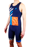 APEX Tri Suit with Tri Chamois, Back Zipper
