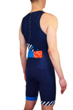 APEX Tri Suit with Tri Chamois, Back Zipper