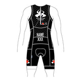Windburn Back in Black Performance Tri Suit (Name/Country)