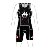 Windburn Back in Black Performance Tri Suit (Name/Country)