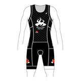 Windburn Back in Black Performance Tri Suit (Name/Country)