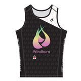 Windburn Harlequin “X” Performance Lite Run Singlet - Children