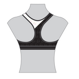 Windburn Harlequin “X” Performance Sports Bra