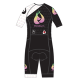 Windburn Harlequin “X” PERFORMANCE Aero Short Sleeve Tri Suit