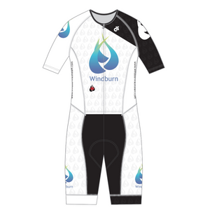 Windburn "X" PERFORMANCE Aero Short Sleeve Tri Suit