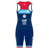2026 Triathlon Ontario PERFORMANCE+ Velocity Tri Suit (Name & Country)