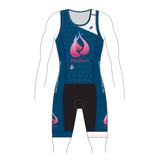 Windburn Magenta "X" PERFORMANCE Tri Suit (Name/Country)