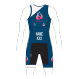 Windburn Magenta "X" Apex Tri Suit (Name/Country)