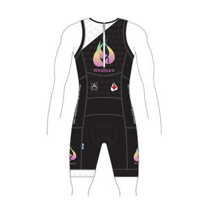 Windburn Harlequin “X” PERFORMANCE Tri Suit - Children