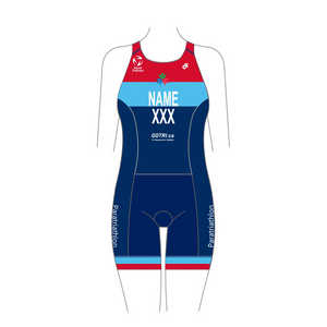 Paratriathlon Ontario APEX Women Specific Tri Suit (Name & Country)