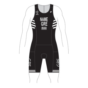 Greece World Tri Suit Black - NAME & COUNTRY