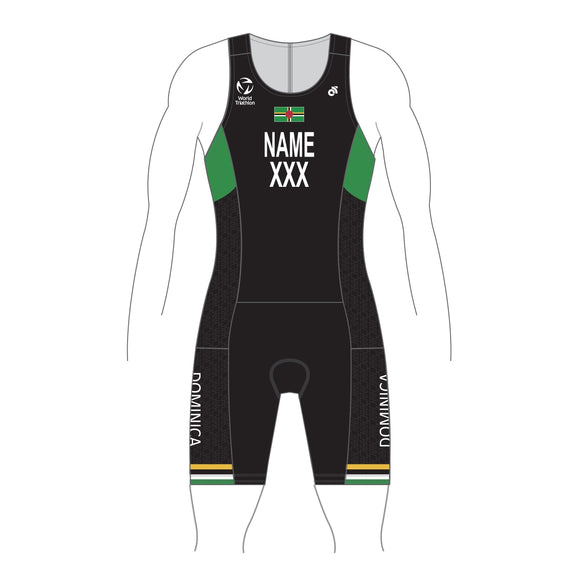 DOMINICA World Tri Suit - NAME & COUNTRY