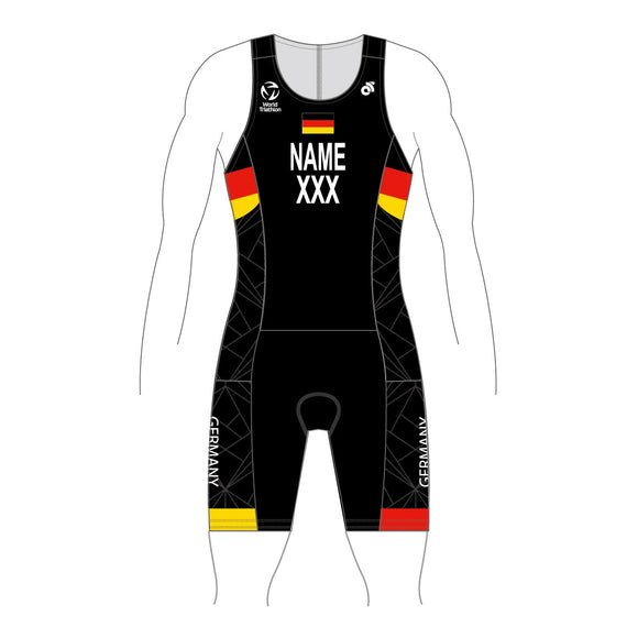 Germany World Tri Suit - NAME & COUNTRY