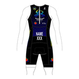 Windburn Apex Tri Suit Yellow (Name / Country)
