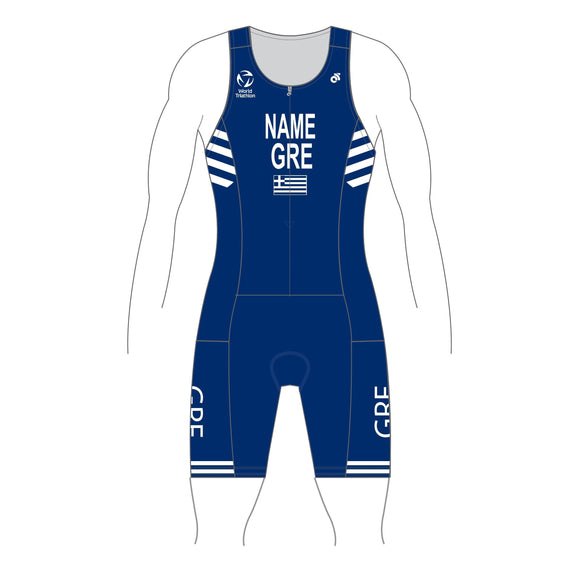 Greece World Tri Suit - NAME & COUNTRY