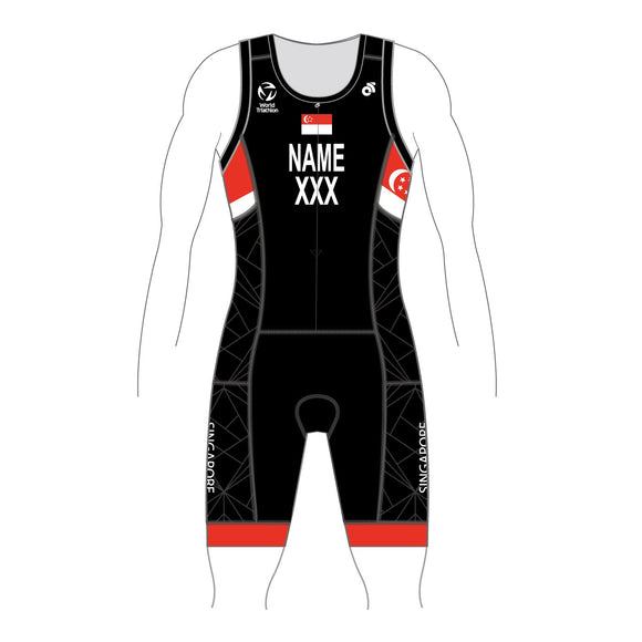 Singapore Performance Tri Suit - Name & Country