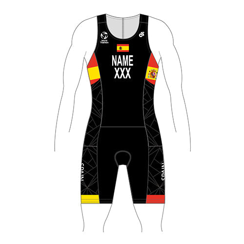 Spain World Tri Suit - NAME & COUNTRY