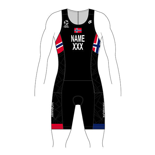 Norway World Tri Suit - NAME & COUNTRY