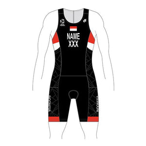 Indonesia World Tri Suit - NAME & COUNTRY