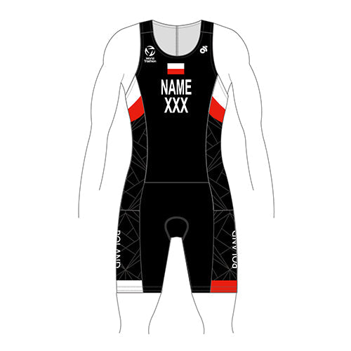 Poland World Tri Suit - NAME & COUNTRY
