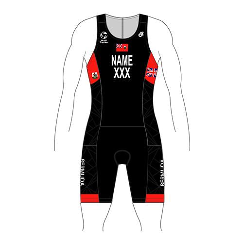 BERMUDA World Inspired Tri Suit - Name & country