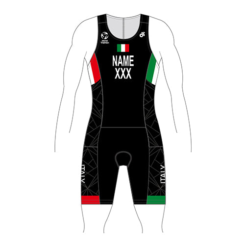 Italy World Tri Suit - NAME & COUNTRY