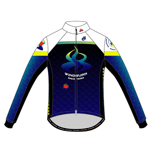 Windburn Performance Winter Cycling Jacket Yellow