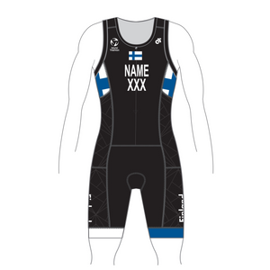 Finland Performance Tri Suit - Name & Country