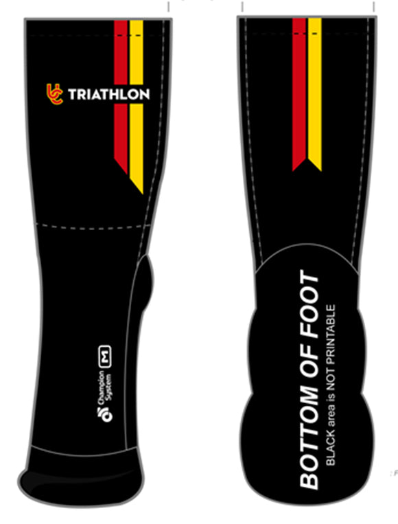 UOCTC 6-inch Socks 3 Pack